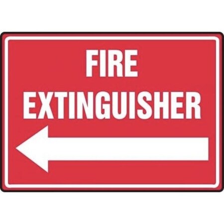 Accuform SAFETY SIGN FIRE EXTINGUISHER LEFT MFXG483XL MFXG483XL